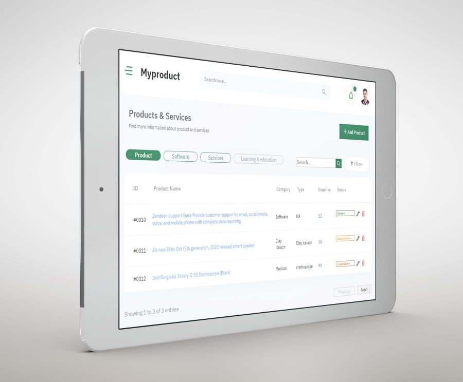 saas website template by MERN stack