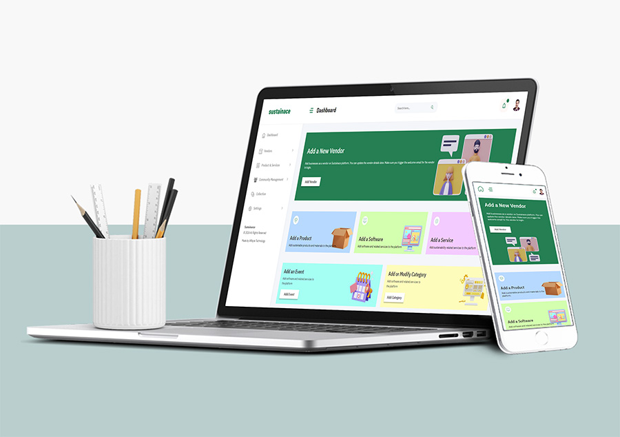 SaaS website template