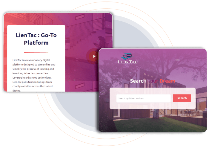 Real estate website template